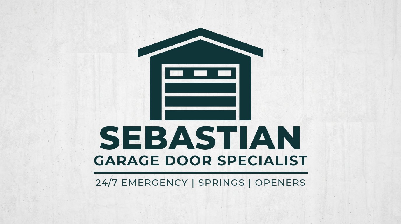 Sebastian Garage Door Specialist Logo